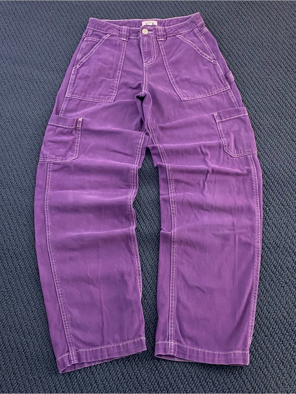 Purple Garage Carpenter Baggy Pants